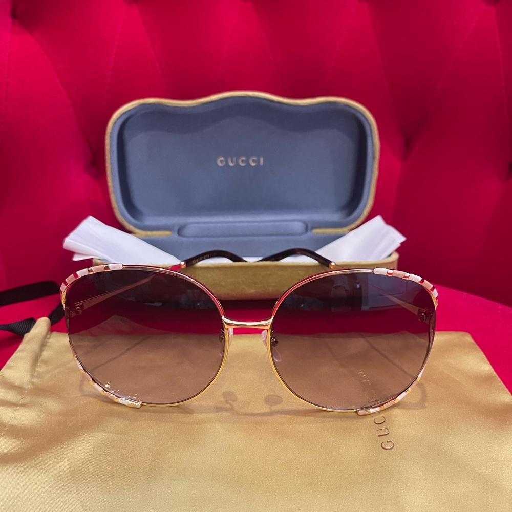 gucci women’s 64mm sunglasses